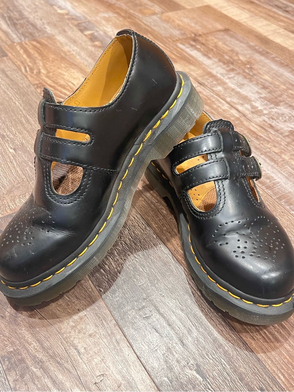 Dr. Martens 8065 Smooth Leather Mary Jane shoes